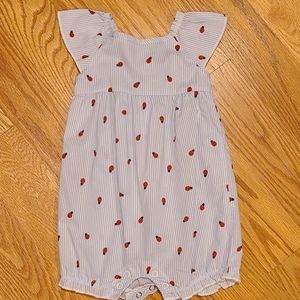 100% Cotton Romper!